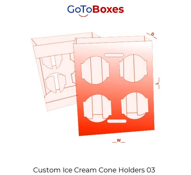 Custom Ice Cream Cone Holders