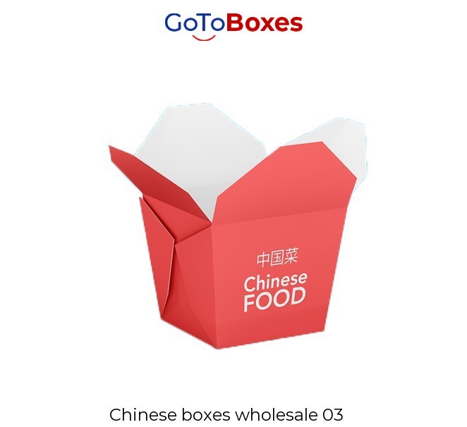 Custom Chinese takeout Boxes - Packaging Boxes at Wholesale