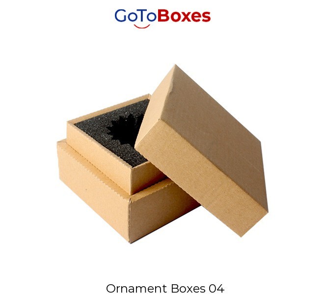 Custom Ornament Box Packaging 