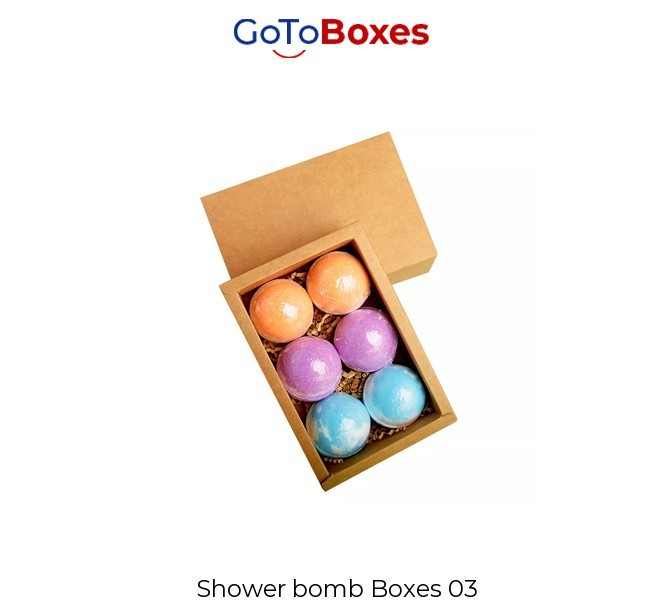 Shower bomb Boxes with inserts 