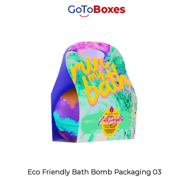 Gable Bath Bomb Packaging