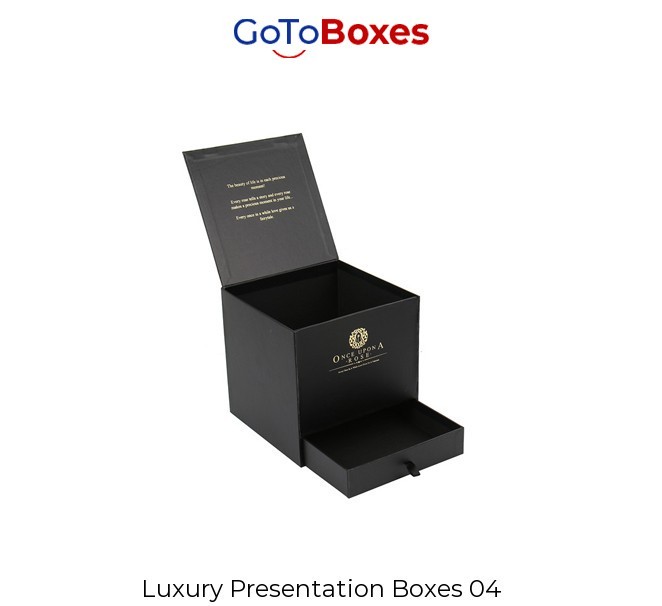  Luxury Presentation Boxes