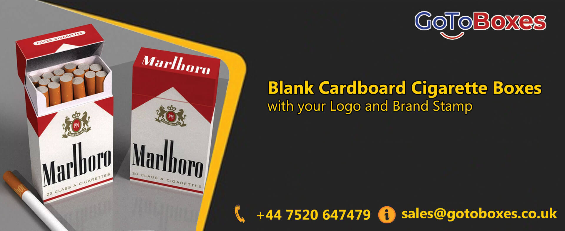 Get Top Blank Cardboard Cigarette Boxes Wholesale
