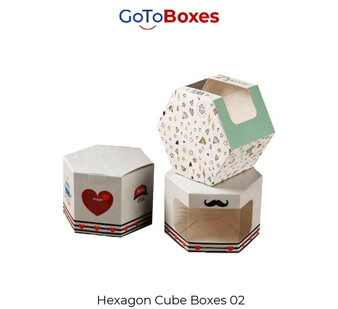 Hexagon Cube Boxes