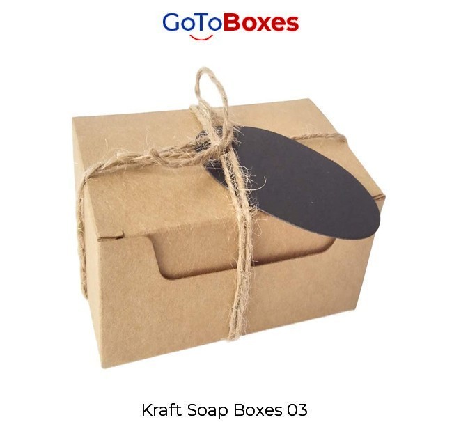 Kraft Soap Boxes Wholesale