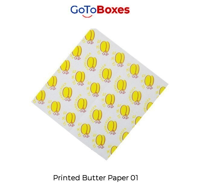 Printed Butter Paper