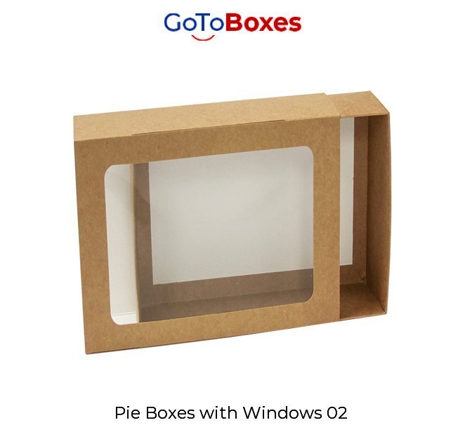 Pie Boxes with Windows