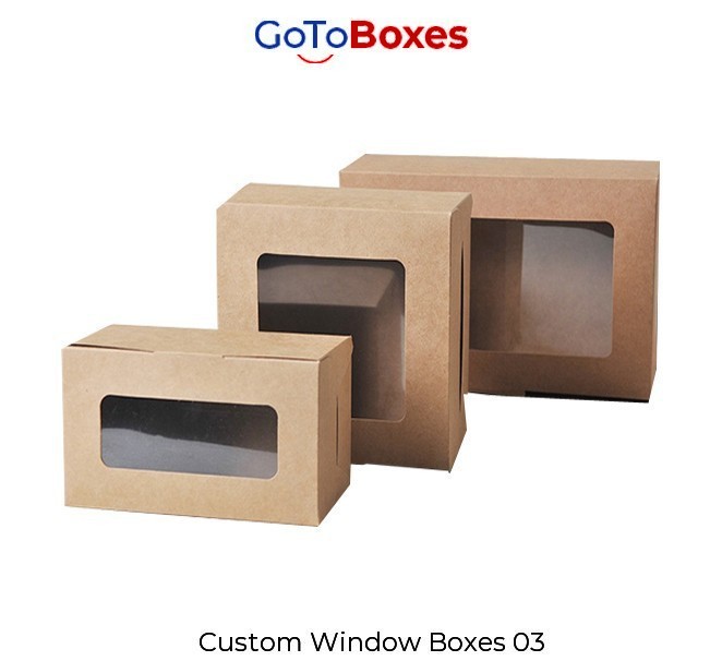 Window packaging Boxes