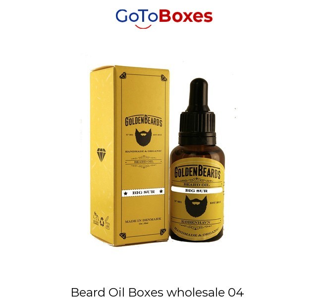 Beard Oil Boxes wholesale