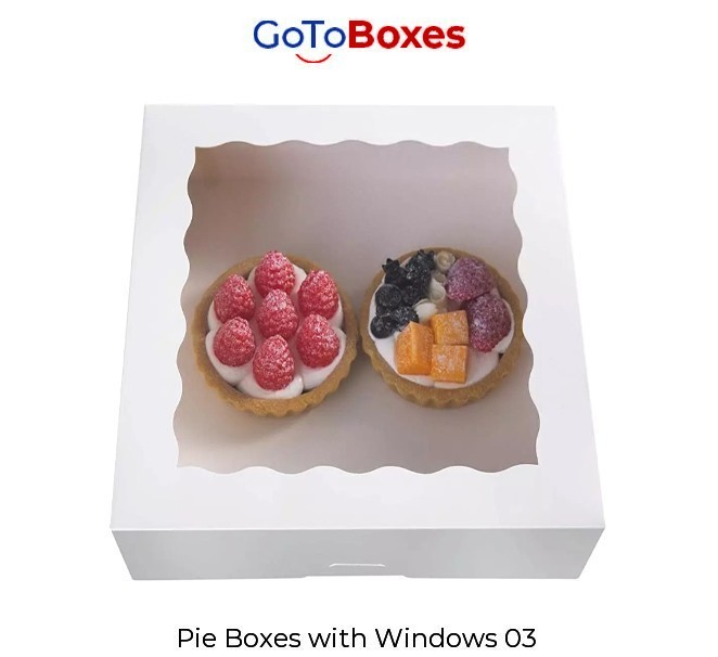 Pie Boxes with Windows