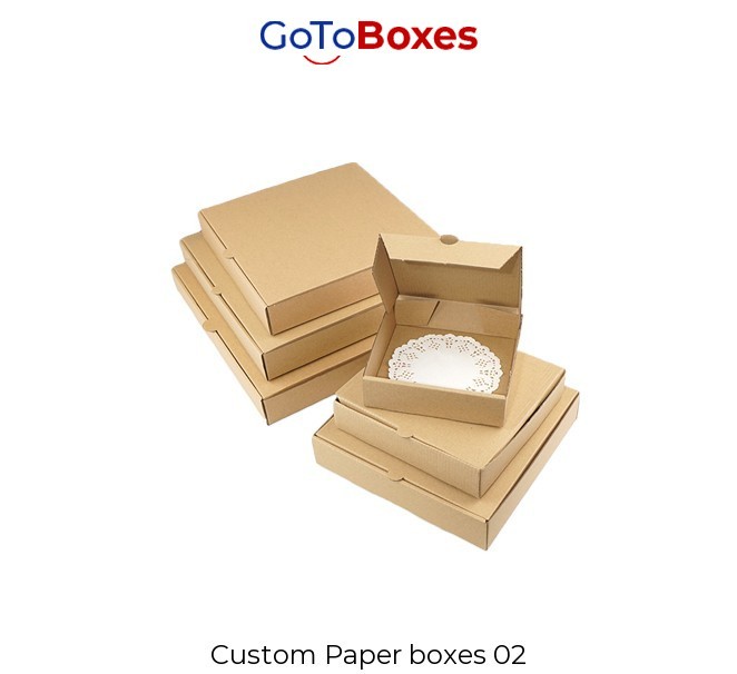 Custom Paper Boxes Wholesale Packaging
