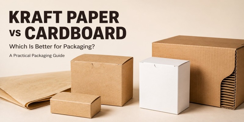 kraft paper vs cardboard