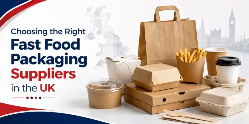 Fast food packaging suppliers UK for takeaway and eco-friendly food packaging