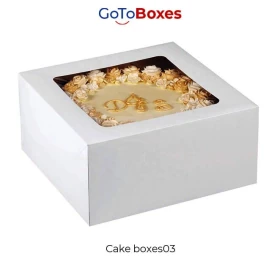 White Cupcake Boxes UK