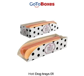 White Hot Dog Boxes UK