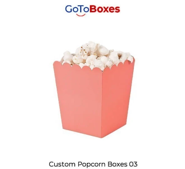 Popcorn Boxes with Logo UK