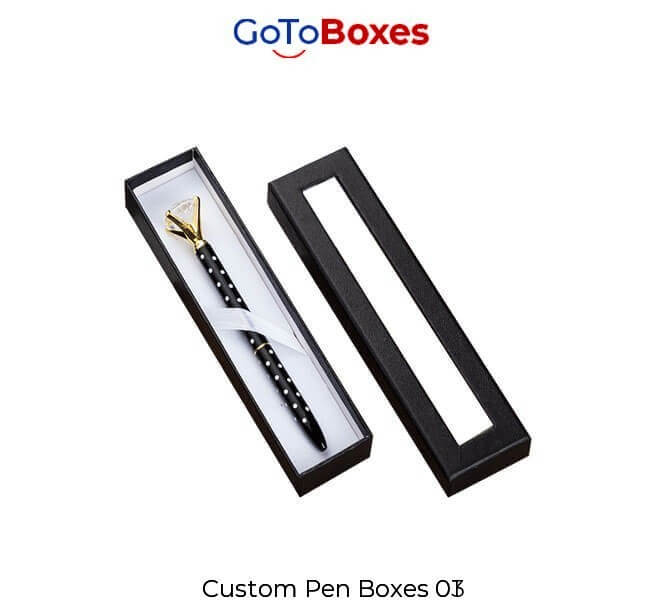 Luxury Custom Pen Boxes Printing UK | Go To Boxes