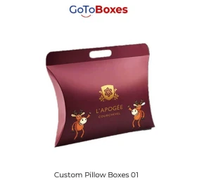 Custom Gift  Pillow Boxes UK