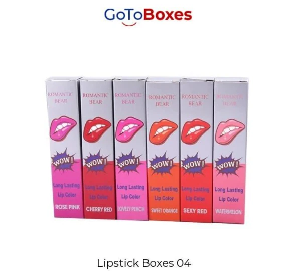 Custom Lipstick Boxes Wholesale UK