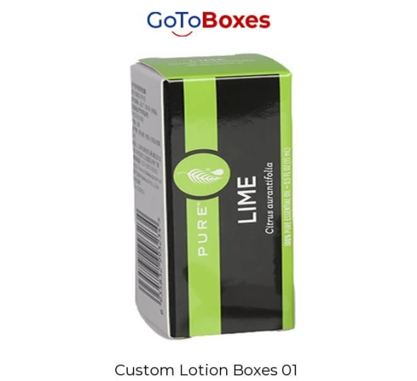 Black Lotion boxes UK