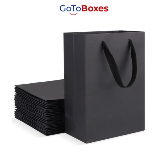 Black Paper Bags With Handle Uk