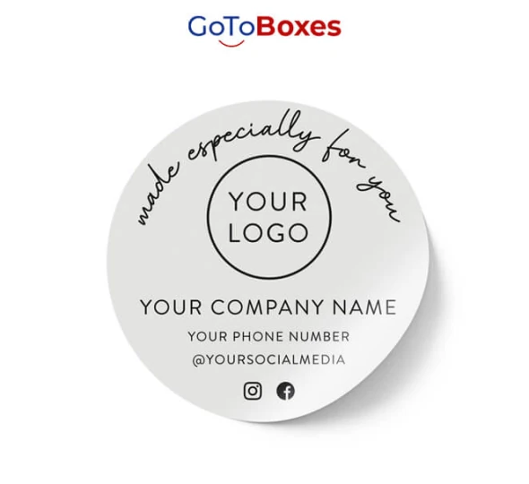 Customized White Vinyl Stickers UK