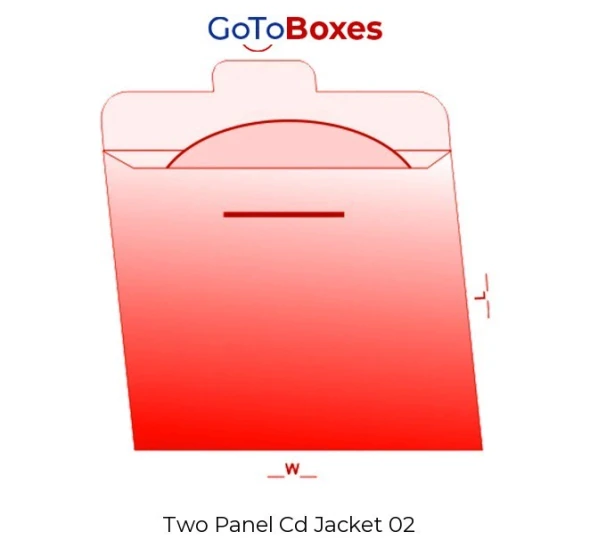 Two Panel Cd Jacket Wholesale UK