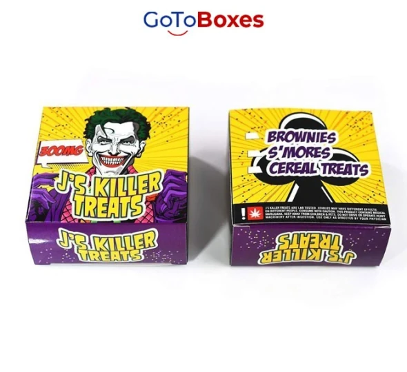 Printed Cannabis Edible Boxes  UK