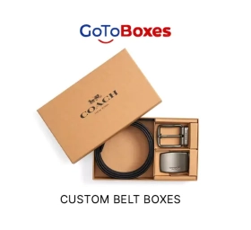 Custom Belt Boxes with Logo