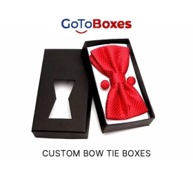 Custom Bow Tie Boxes Wholesale UK