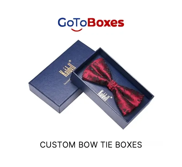 Printed Bow Tie Boxes