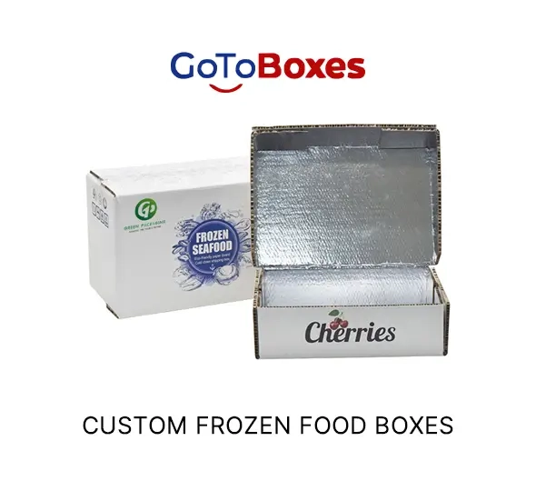 Frozen Food Boxes with Logo UK
