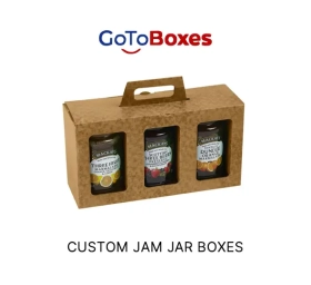 Custom Jam Jar Boxes with Window UK