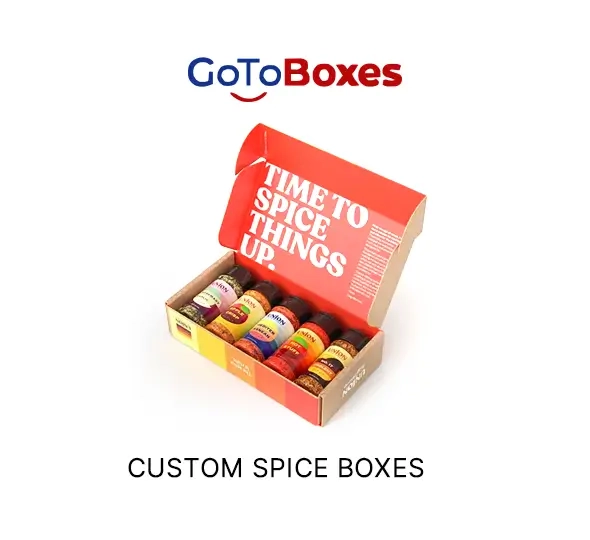 Custom Spice Boxes with Logo UK