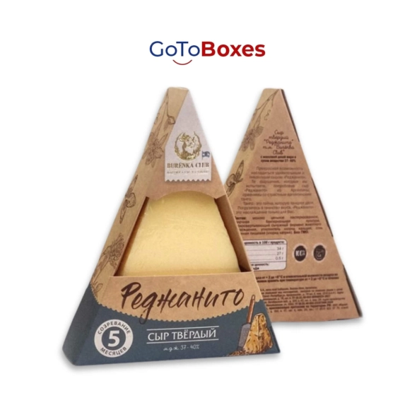 Printed Custom Cheese Packaging UK
