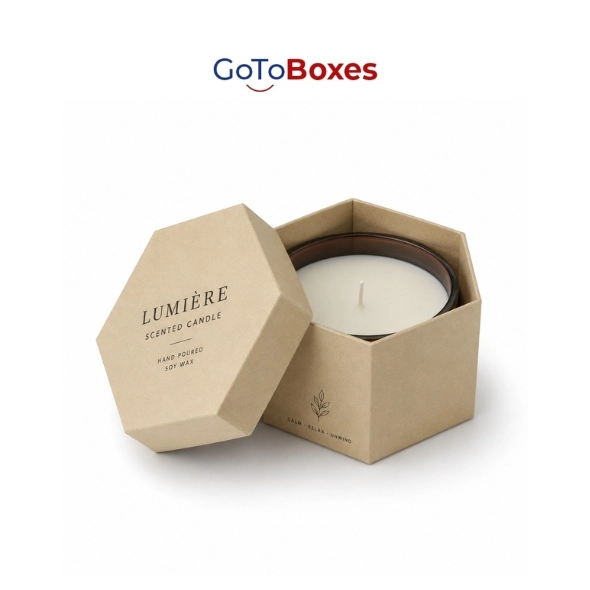 Hexagon Candle Boxes