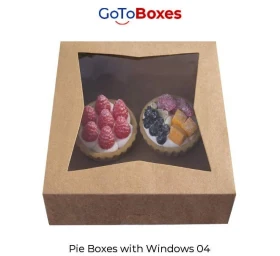 Wholesale Pie Boxes with Windows UK