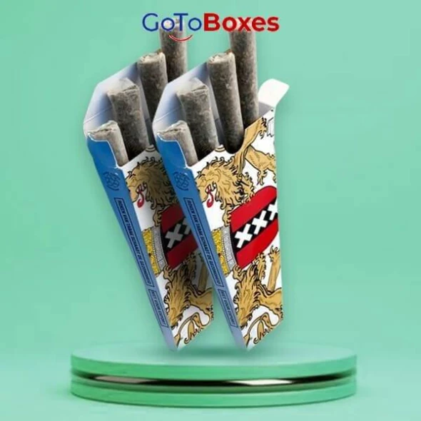 Printed Cannabis Cigarette Packaging UK
