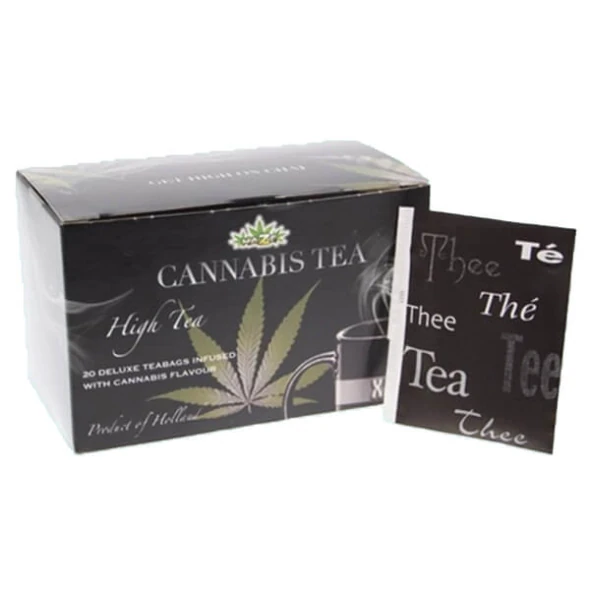 Black Cannabis Tea Boxes UK