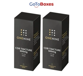 Printed Cannabis Tinctures Boxes UK