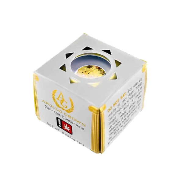 White CBD Crumble Boxes UK