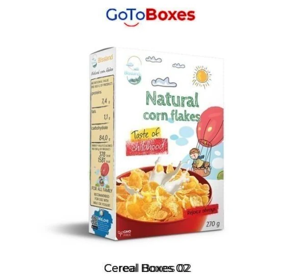 Printed Cereal Boxes UK