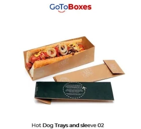 Custom Hot Dog Boxes Hot Dog Packaging UK