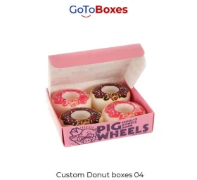 Custom Donut Boxes with Logo UK