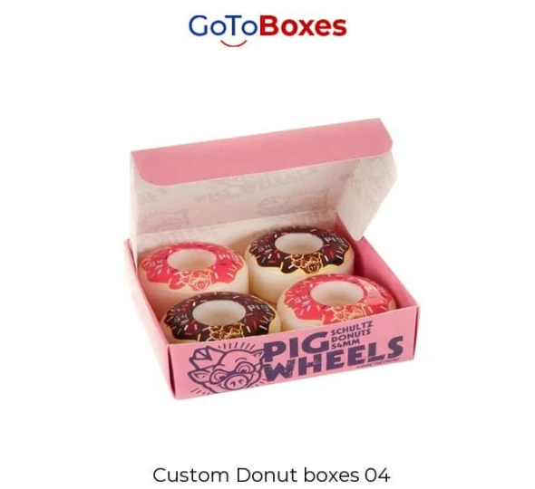 Custom Donut Boxes with Logo UK