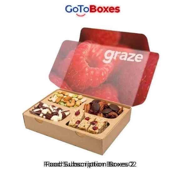 Custom Food Subscription Boxes with Logo UK