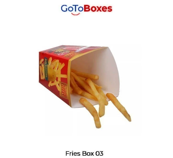 Custom French Fries Boxes UK