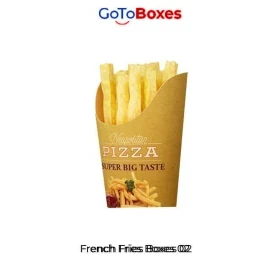 Custom French Fries Boxes With Logo UK