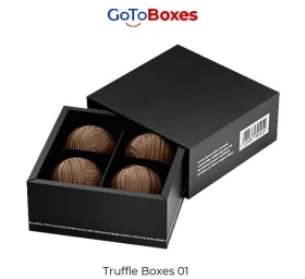 Custom Chocolate Truffles Boxes UK
