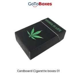 Black Cigarette Boxes UK